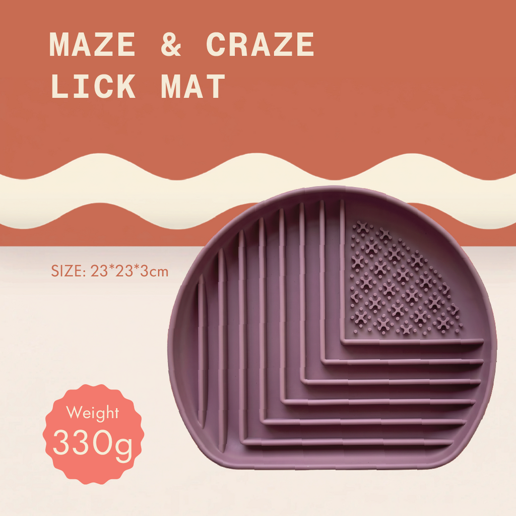 Maze & Craze Slow Feeder/Lick Mat