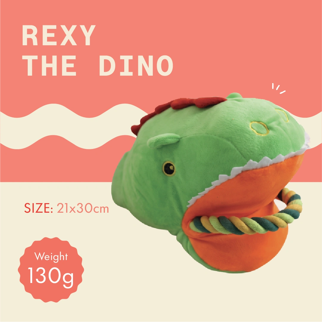 Rexy the Dino Tug Toy