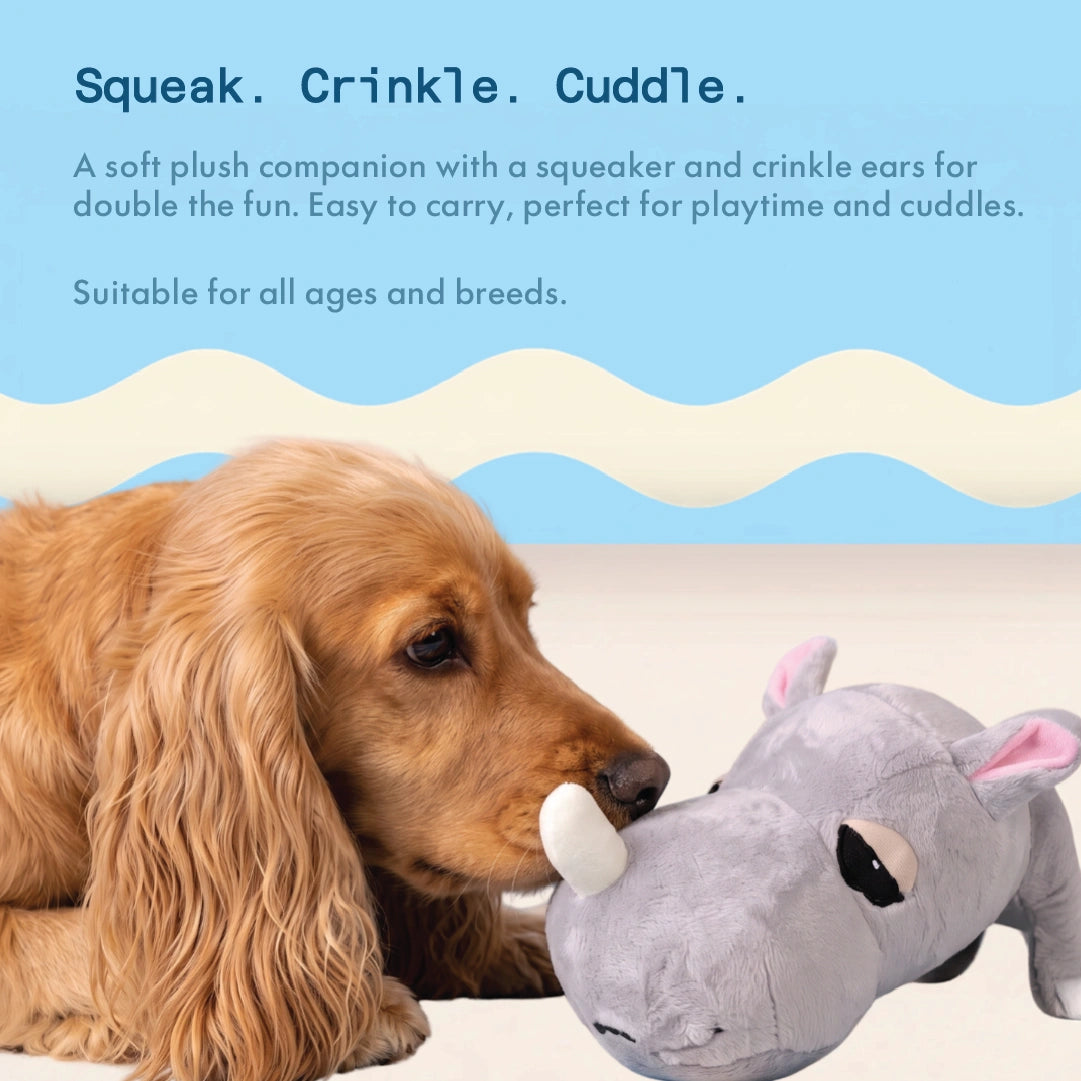 Rocky the Rhino Plush Toy