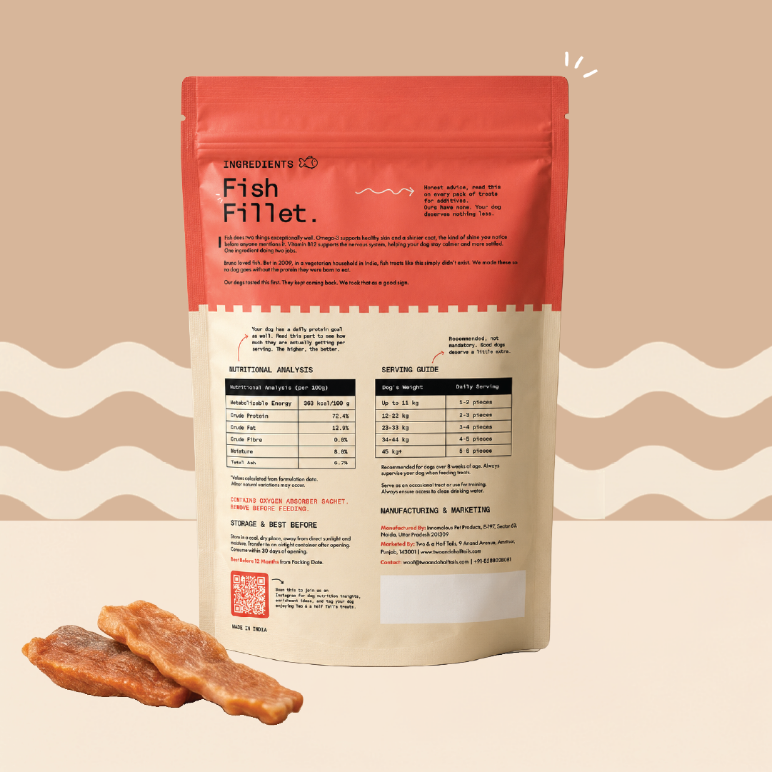 Bruno's Fish Jerky (Grain-Free Dog Treats)
