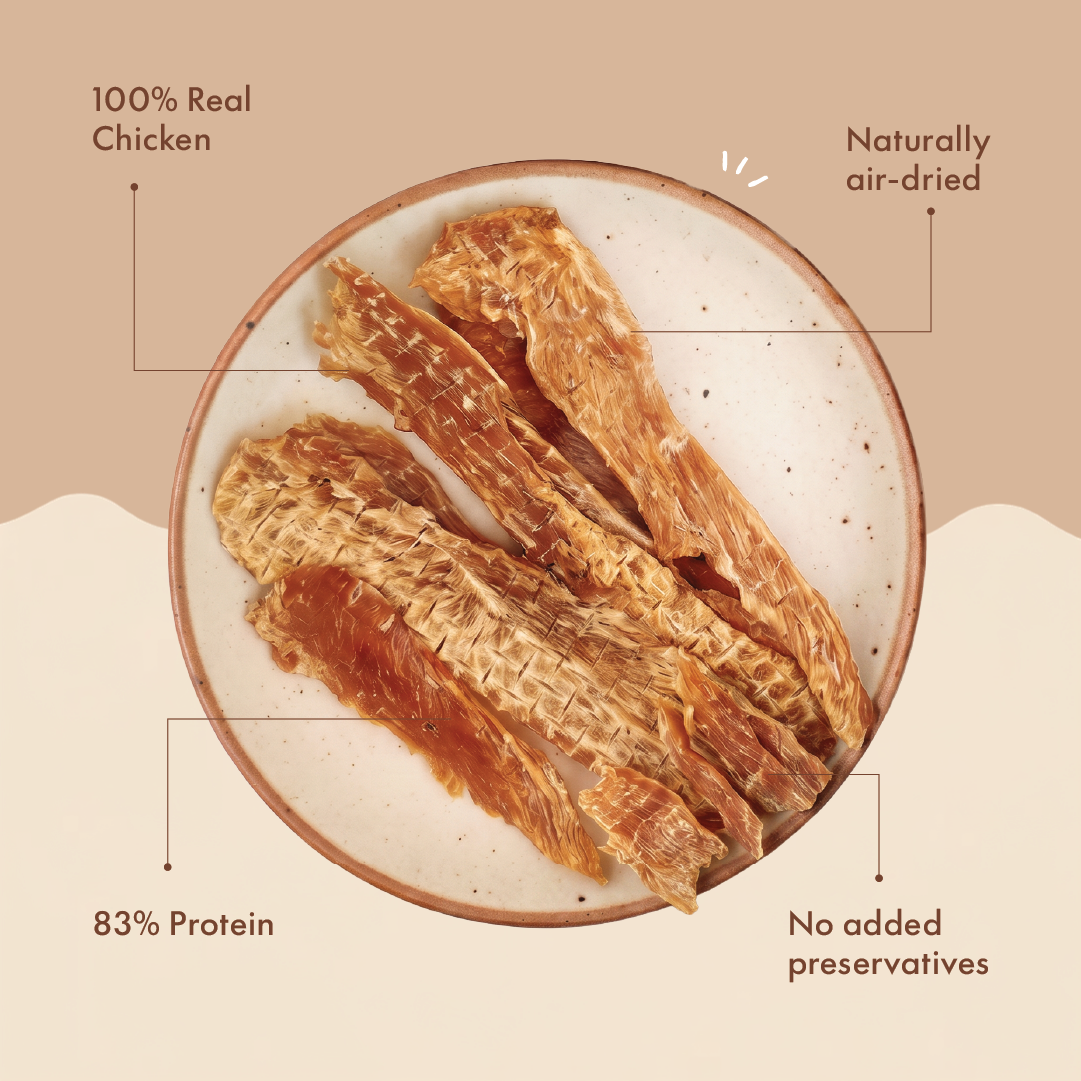 Cooper's Chicken Jerky 70g (Grain-Free Dog Treats)