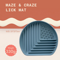 Maze & Craze Slow Feeder/Lick Mat