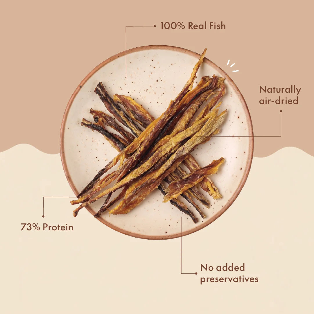 Bruno's Fish Jerky (Grain-Free Dog Treats)