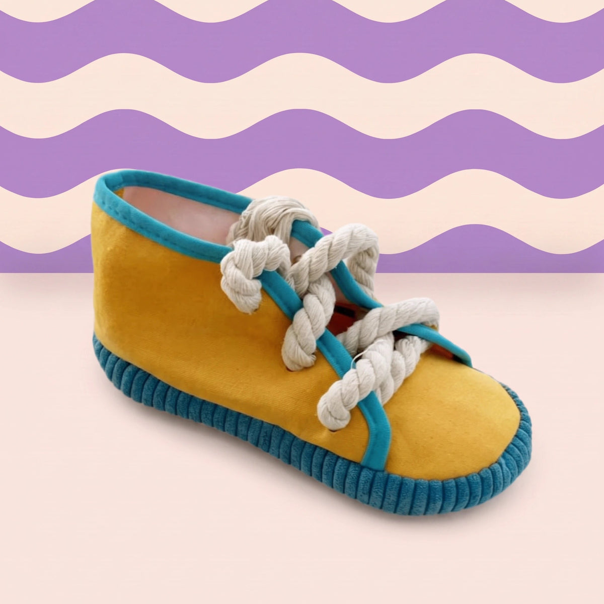 The Chew Sneaker, chew toy with treat pocket for dogs